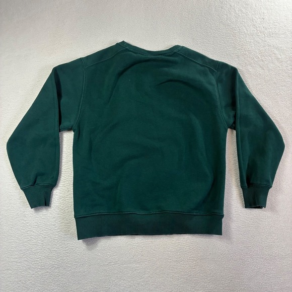 Zara UCLA Bruins Crewneck Sweatshirt Womens S Green Basketball College Pullover - Picture 3 of 7